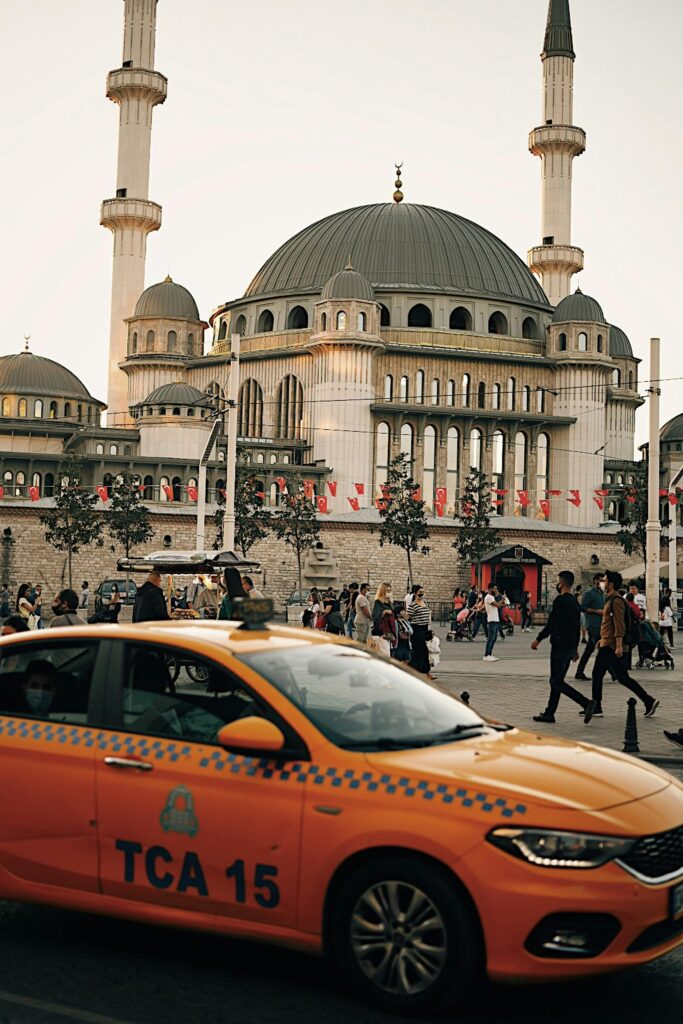 Taksim Mosque on Taksim Square